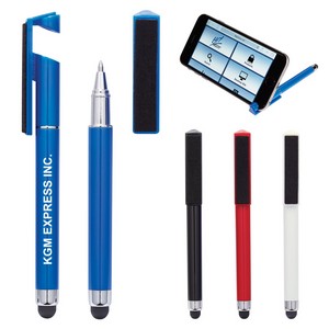 [909] Stylus Pen With Phone Stand And Screen Cleaner