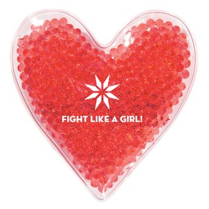 [9468] Heart Shape Gel Beads Hot/cold Pack