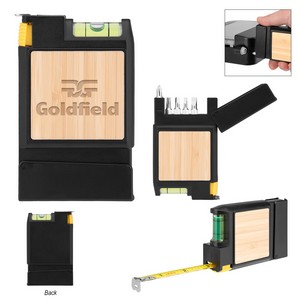 [22353] Bruce 7-in-1 Bamboo Multi-tool Tape Measure