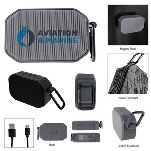 [25271] Mini Magnet Speaker With Carabiner