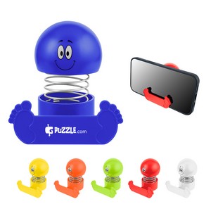 [25275] Smiley Bobble Head Phone Holder