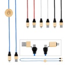 3' 60w Bamboo & Rpet Fast Charging Cable