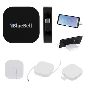 [25666] 60w Rabs Retractable Quick Charging Cable & Phone Stand