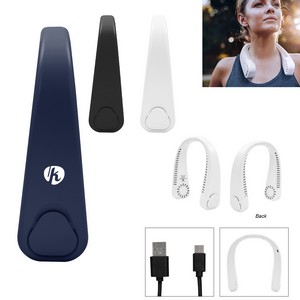 [28402] Hands-free Rechargeable Neck Fan 2.0