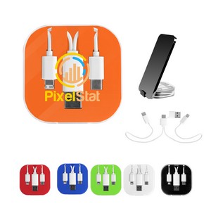 [29332] 3-in-1 Charging Cable With Phone Stand 2.0
