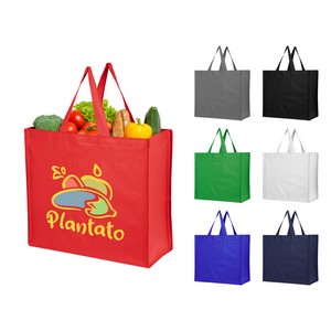 [30183] Harvest Haul Recycled Non-woven Shopper Tote Bag