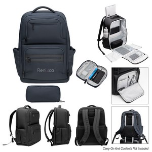 [35159] Cutter & Buck® Travel Collection Deluxe Laptop Backpack