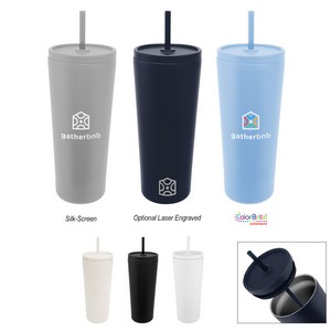 [50307] 24 Oz. Brooklyn Recycled Stainless Steel Tumbler