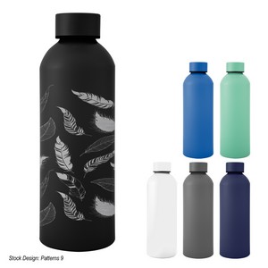 [504110] 25 Oz. Full Laser Blaire Recycled Aluminum Bottle