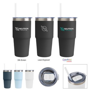 [50421] 14 Oz. Brea Recycled Stainless Steel Tumbler