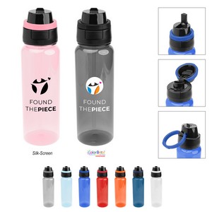 [50430] 32 Oz. Pop Sip & Chug Rpet Bottle