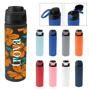 [550240] 24 Oz. Full Color Pop Sip Recycled Stainless Steel Bottle