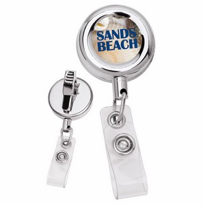[65054] Metal Retractable Badge Holder