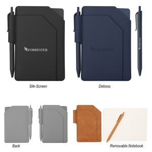 [65061] Pinnacle Recycled Jotter With Pen