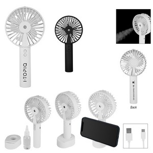 Mist Fan With Phone Stand