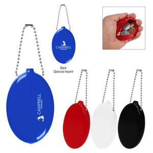 Old School Squeeze Coin Pouch Keychain