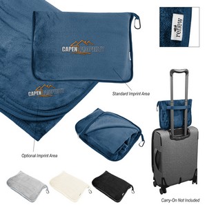 [8084] En Route Rpet Travel Blanket With Trolley Pillow Pouch
