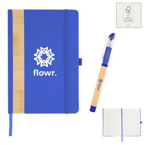 [99938] Verse Bamboo Journal With Pen