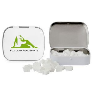 [300-SM-HS-K] Domed Tin with House Shaped Mints