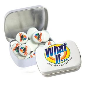 [300-IRM-K] Domed Tin - Imprinted Round Mints