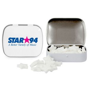 [300-SM-ST-K] Domed Tin with Star Shaped Mints