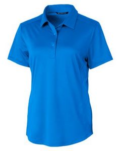 [LCK00111] Cutter & Buck Prospect Eco Textured Stretch Recycled Womens Short Sleeve Polo