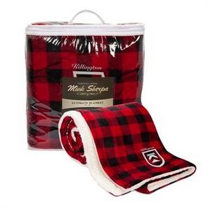 [EMB112-K] Micro Soft Touch Sherpa Blanket