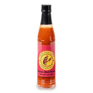 [MS-416-K] 3 Oz. Cajun Hot Sauce in Glass Bottle