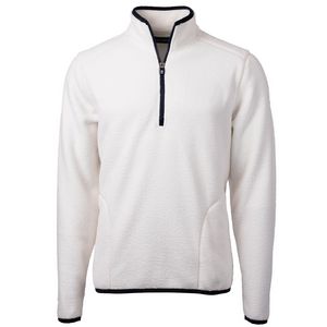 [MCO00071] Cutter & Buck Cascade Eco Sherpa Fleece Mens Quarter Zip Jacket