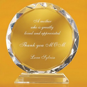 [TPH1600-K] Round Decorative Edged Award