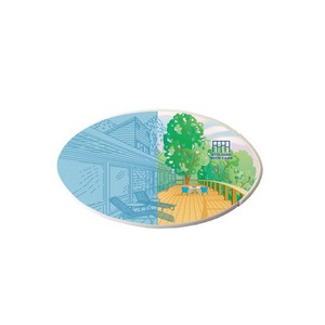[141-K] Oval Mint Card