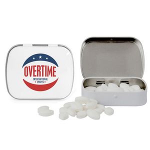 [300-SM-FB-K] Domed Tin with Football Shaped Mints