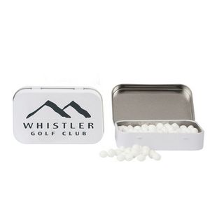 [305-SM-GB-K] Rectangular Tin with Golf Ball Shaped Mints
