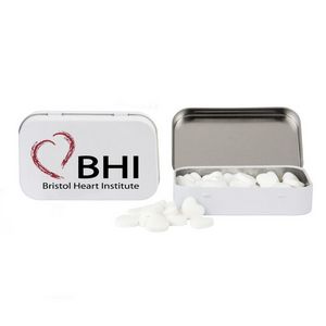 [305-SM-HT-K] Rectangular Tin with Heart Shaped Mints