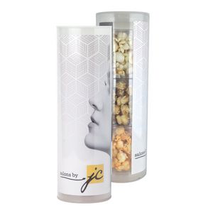 [3TUBE-POP-K] 3-Piece Gift Tube w/Popcorn