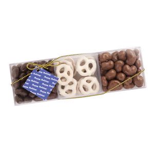 [3WSA-CHOC-K] 3-Way Square Acetate w/Chocolate Confections