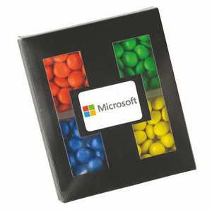 [4WCB-CUBU-K] 4 Way Imprinted Chocolate Button Box