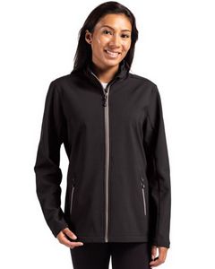 [LQO00068] Clique Tempo Stretch Full Zip Womens Softshell Jacket