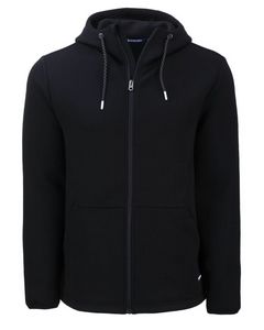 [MCK01345] Cutter & Buck Roam Epic Comfort Recycled Mens Full Zip Hooded Jacket