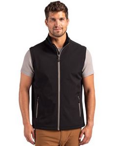 [MQO00085] Clique Tempo Stretch Full Zip Mens Softshell Vest