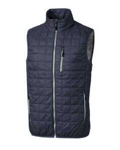 [BCO00019] Cutter & Buck Rainier PrimaLoft? Mens Big and Tall Eco Insulated Full Zip Puffer Vest