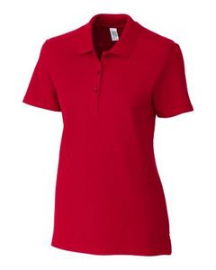 [LQK00069] Clique Addison All Cotton Pique Short Sleeve Womens Polo