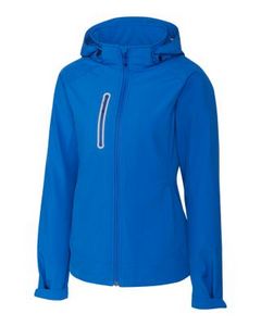[LQO00054] Clique Milford Waterproof Softshell Full Zip Hooded Womens Jacket