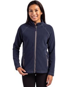 [LQO00067] Clique Powder Fleece Full Zip Womens Jacket