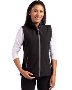 [LQO00069] Clique Tempo Stretch Full Zip Womens Softshell Vest