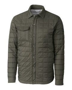 [MCO00032] Cutter & Buck Rainier PrimaLoft? Mens Eco Insulated Quilted Shirt Jacket