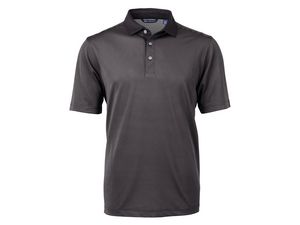 [BCK00007] Cutter & Buck Virtue Eco Pique Micro Stripe Recycled Mens Big & Tall Polo