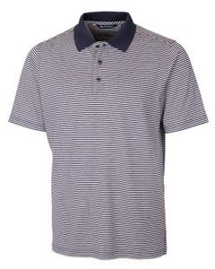 Cutter & Buck Forge Tonal Stripe Stretch Mens Big and Tall Polo