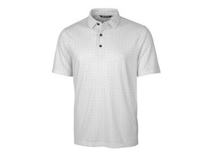 [BCK00137] Cutter & Buck Pike Double Dot Print Stretch Mens Big and Tall Polo