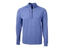 Cutter & Buck Adapt Eco Knit Heather Mens Big & Tall Quarter Zip Pullover